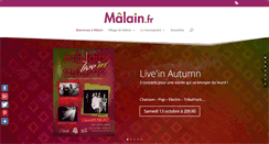 Desktop Screenshot of malain.fr